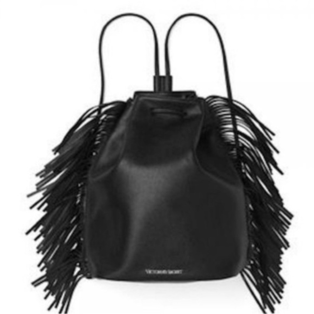 Faux Leather Victorias Secret BackPack